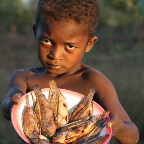 Local Malagasy child