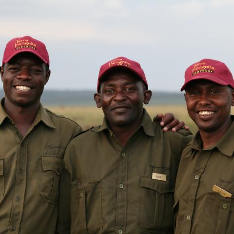 Guides in the Masai Mara