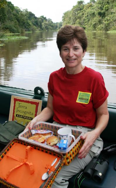 Lunch on the Amazon River