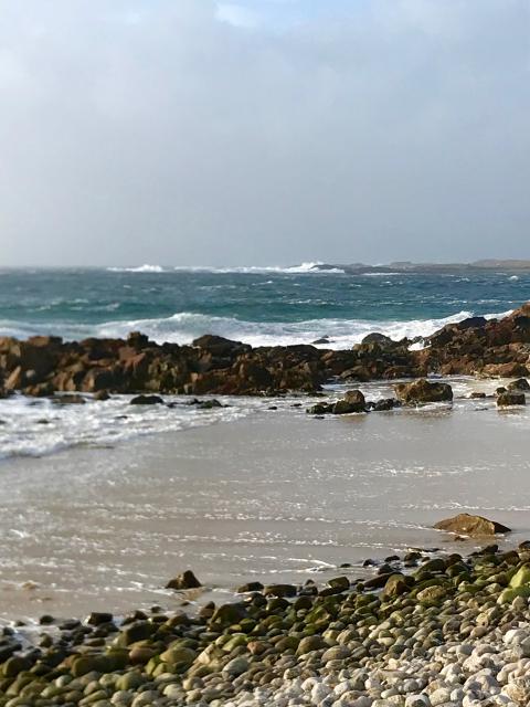 Beach scene, Isle of Lewis, Scotland